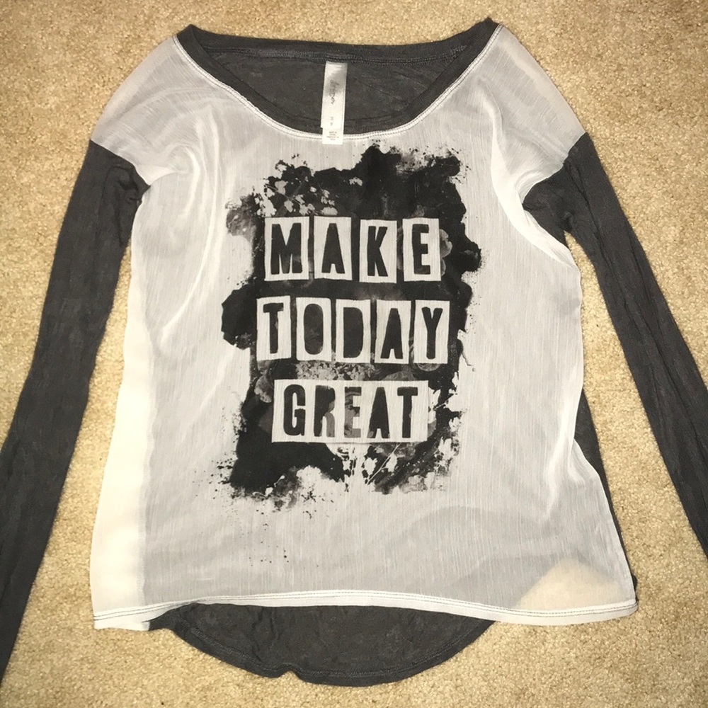 Long Sleeve Inspirational T-Shirt